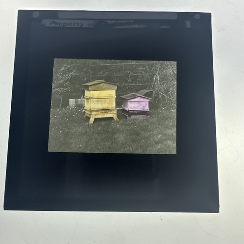 Antique magic lantern slide2 - antique,