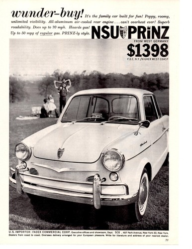 1959 nsu prinz - ,