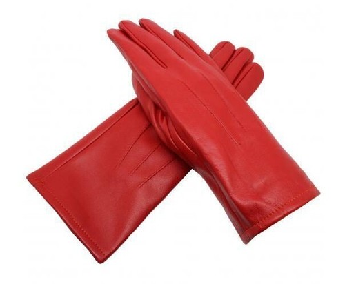 Women leather gloves luxury - women,