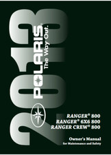 2013 Polaris Ranger Owner