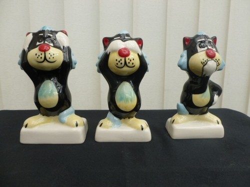 Lorna bailey three wise cats - bailey,