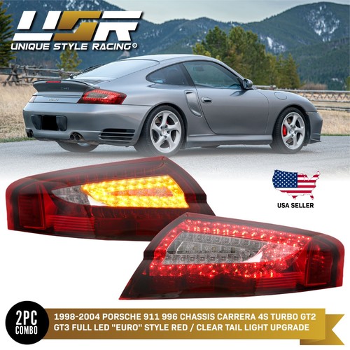 Red clear led rear tail - red/clear,