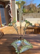 Murano glass epergne from - murano,