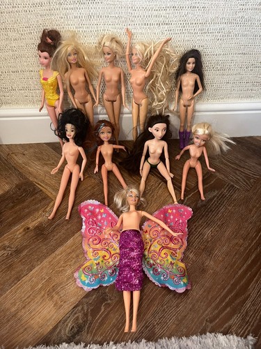 Collection various dolls - of,