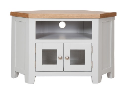 Oak corner stand solid - solid, unit