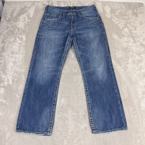 Silver jeans mens - silver, blue