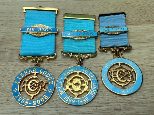 Various enamel masonic - 3,