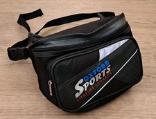 Oxford Sports Lifetime Luggage Black Motorcycle Fanny Pack Bag Hump Bum Bag 