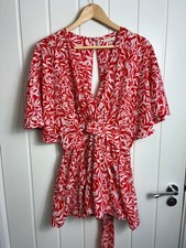 Pink boutique red & white