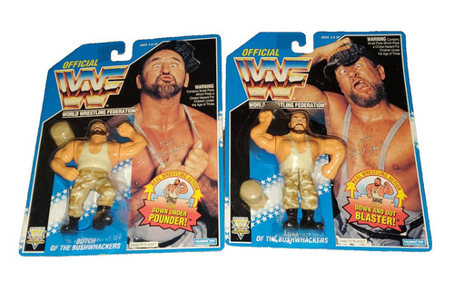Wwf wwe hasbro - wwf, bushwackers