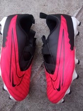 Nike Red Kids Phantom GX Academy AG Football Size UK5.5/EU38.5