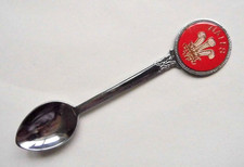 Vintage Wales Spoon With Prince Of Wales Feathers