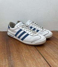 ADIDAS Trainers The Sneeker Originals Men’s Size UK 6 White Blue Terrace Shoes