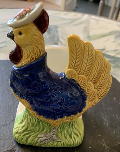 Floral chicken letter rack - floral,