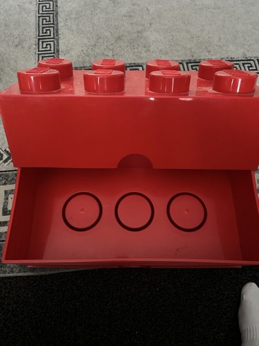 Lego brick stud red - lego,
