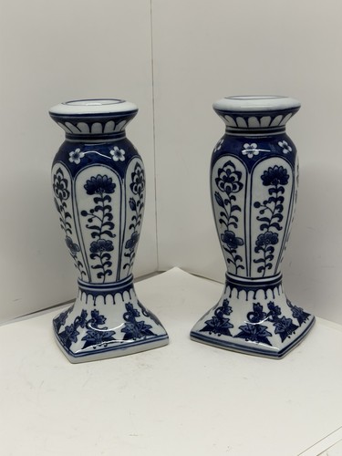Pair blue white chinese - blue, style