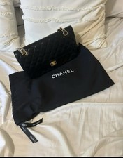 Black Leather Handbag Medium