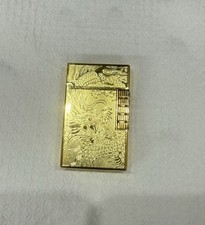 Gold Plated Dragon Carved