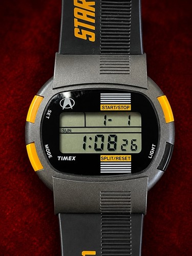 Star trek timex digital watch - trek,