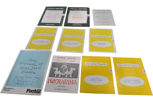 The old vic theatre - the, programmes