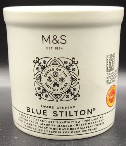 Blue stilton ceramic - m&s,