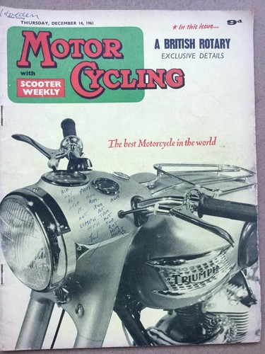 Motor cycling magazine 14 - motor,