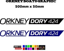 ORKNEY DORY 424  Decal Graphic for Boats & Watercraft Replacement