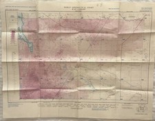Vintage RAF Map Lake Rudolf
