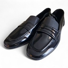 Zara Loafer Shoes patent black