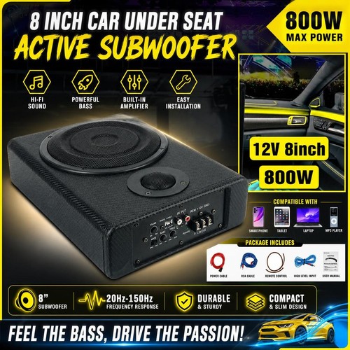 800w active underseat car - 800w,