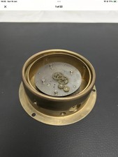 CLOCK PARTS - SHIPS BRASS