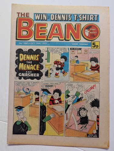 Beano comic 1841 october - comic,