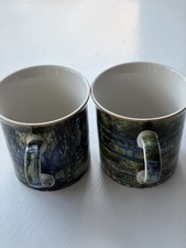 Claude Monet Mugs X 2 - The