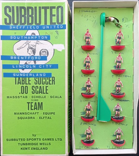 Subbuteo southampton ref 9 - subbuteo, hw