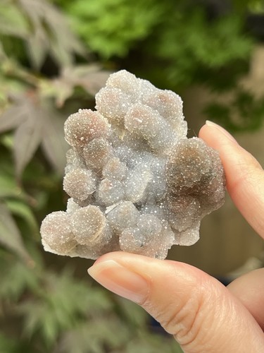 Amethyst flower stalactite - stalactite, red