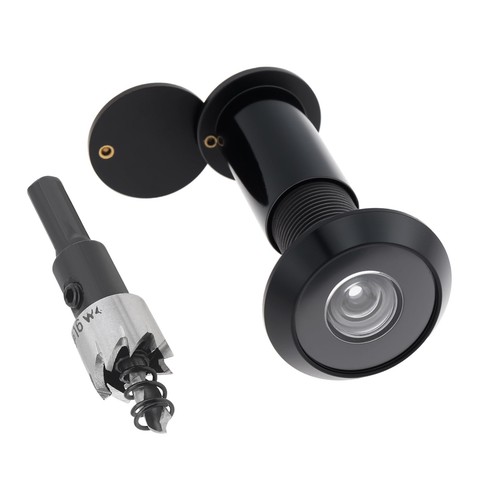 Hojlkld door viewer 16mm - 16mm, brass