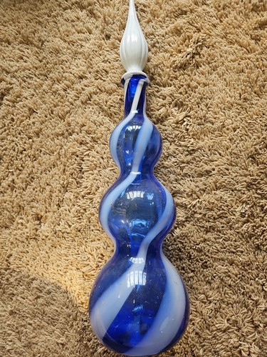 Large italian style blue white - italian,