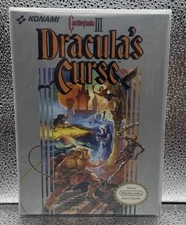 Castlevania 3 Dracula’s Curse Nintendo NES W/Manual VGC Retro NTSC 1990 #0547