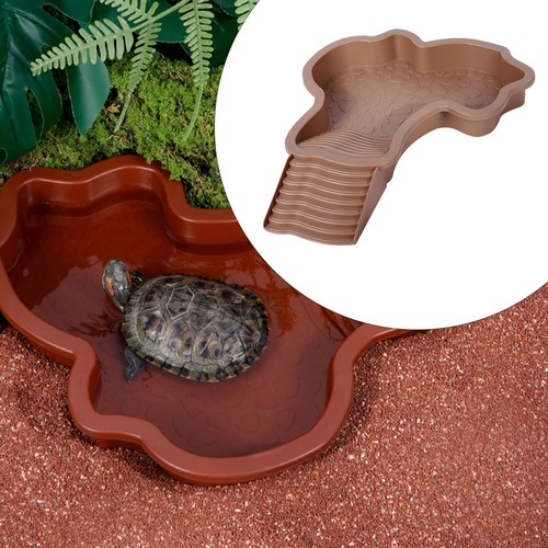 Reptile bathing pool with - reptile,