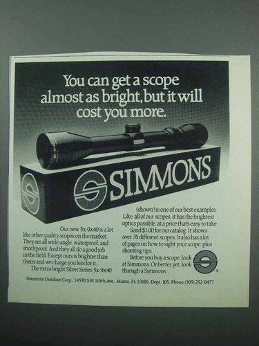 1989 simmons scopes - scopes,