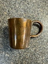 British Royal Navy Copper 1/2 Gill Grog Rum MeasureHalf-gill ⅛ pint stamped Gift