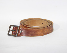 Womens Leather Skinny Belt