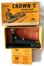 VINTAGE VELOS CROWN C STAPLING