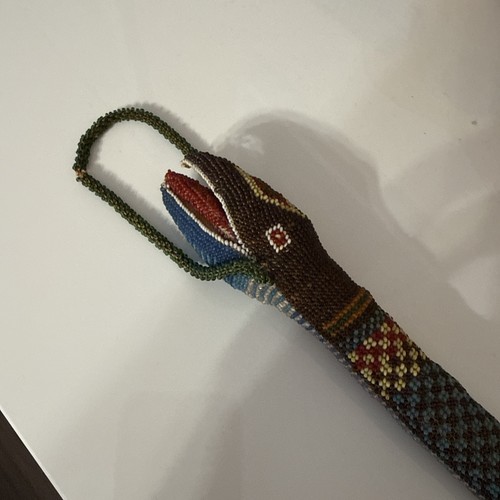 Vintage turkish pow beaded - turkish,