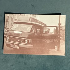 Vintage Postcard Repro Masham Ripon Postbus 1st Day Of Service 24/3/82 H1