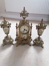 Italian German Mantle Clock Franz Hermle for repair