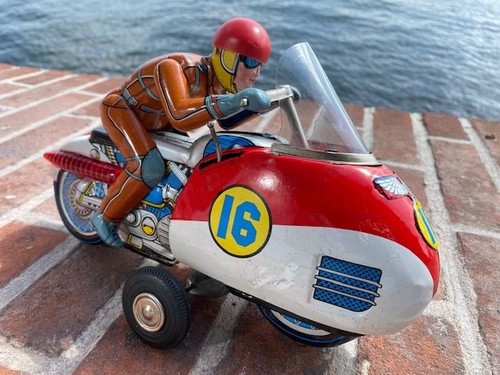 Rare tin toy stunt - toy, devil