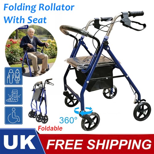 Folding rollator lightweight - folding,