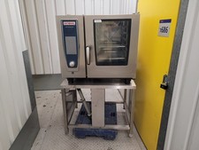 Rational SCCWE 6 Grid 3 Phase Electric Commercial Combi Oven On  Stand