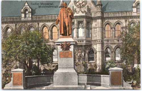 Middlesbrough vintage postcard - vintage,
